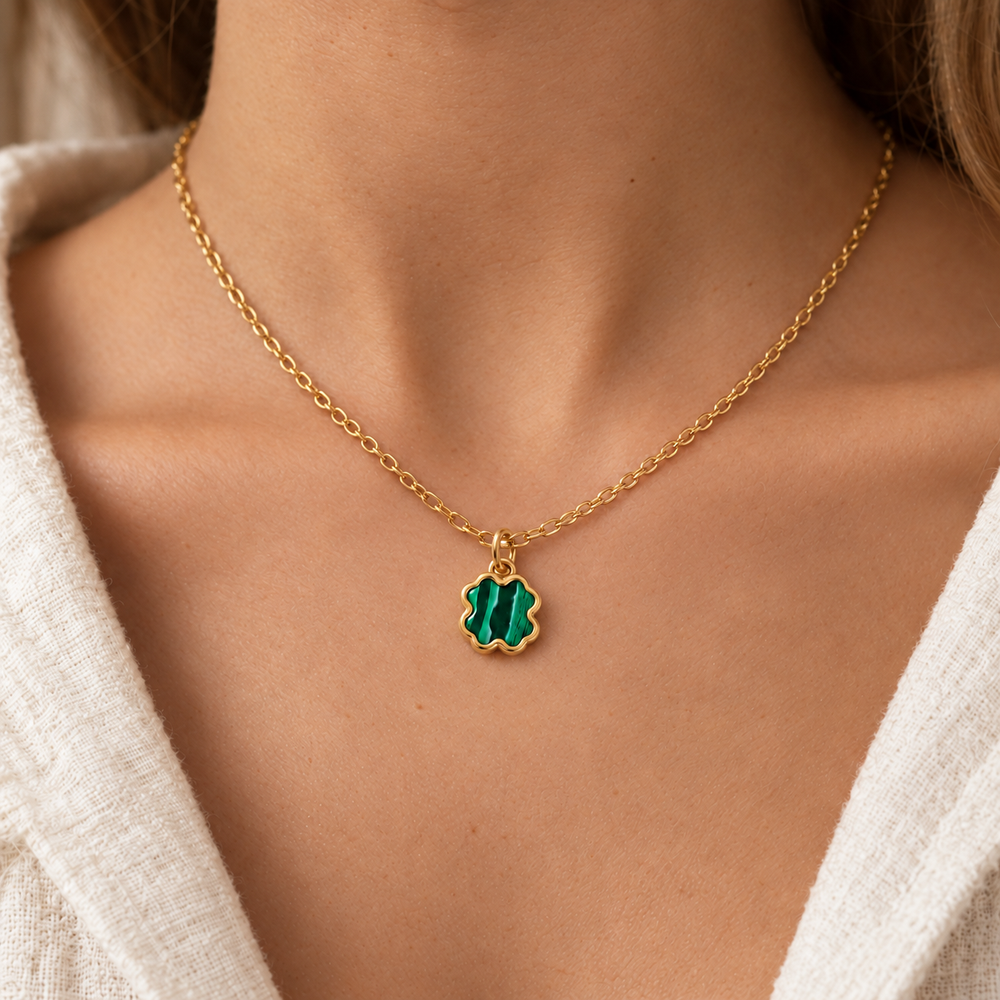 Collana Quadrifoglio in Oro