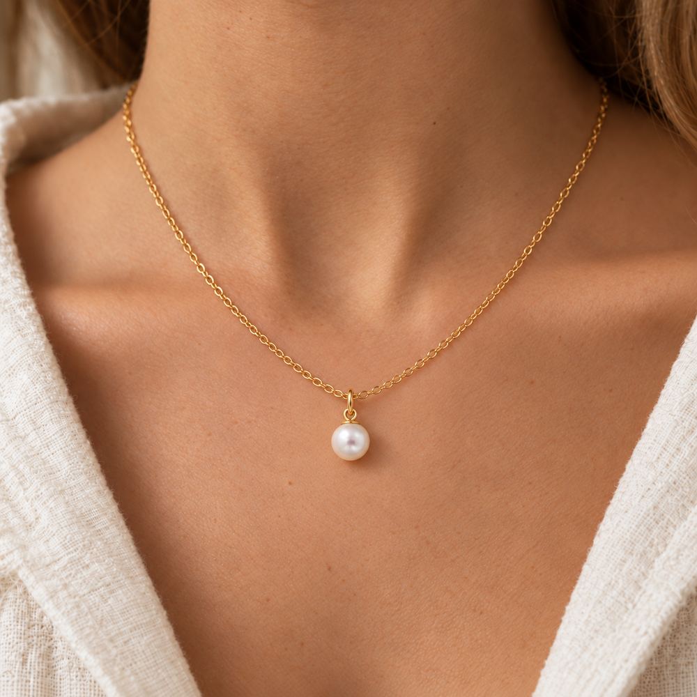 Pearl Gold Necklace