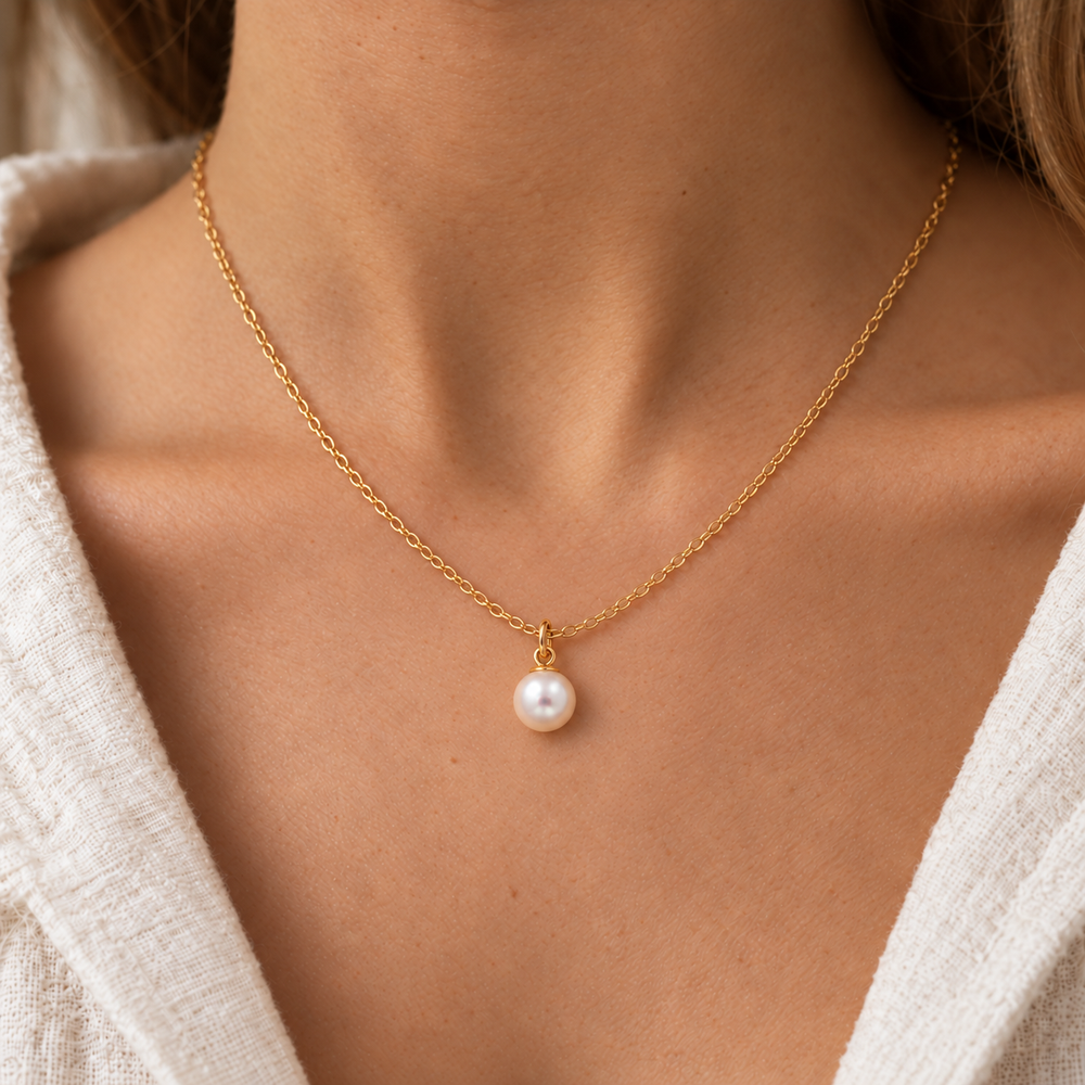 Pearl Gold Necklace