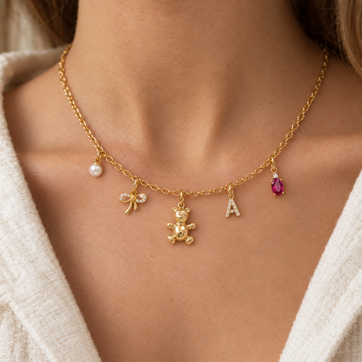 Collana dell’amicizia - indossato