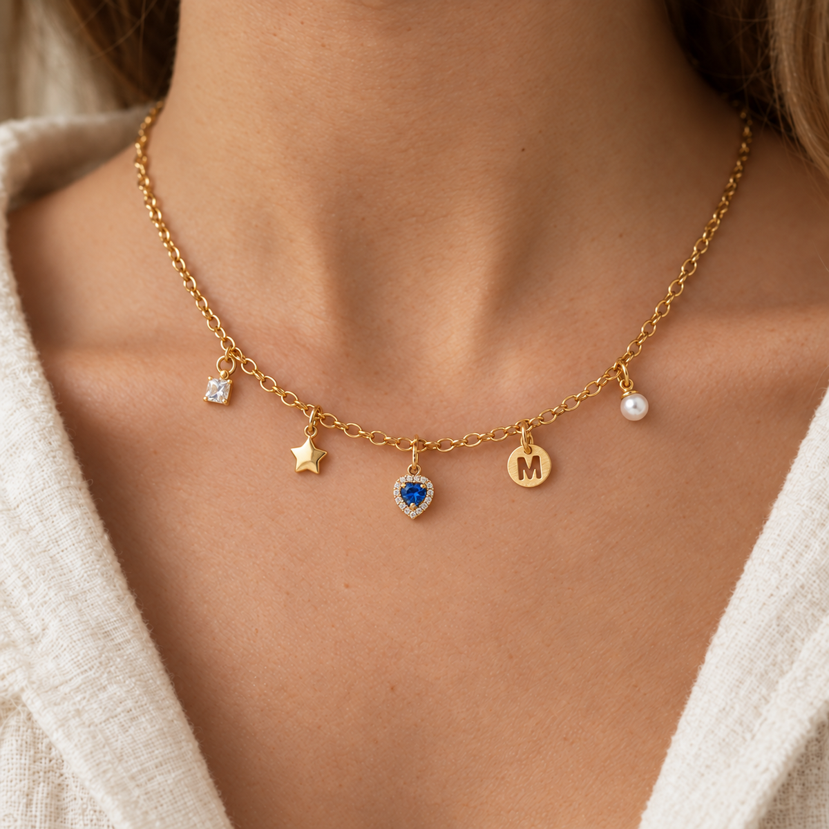 Collana della celebrazione - indossato