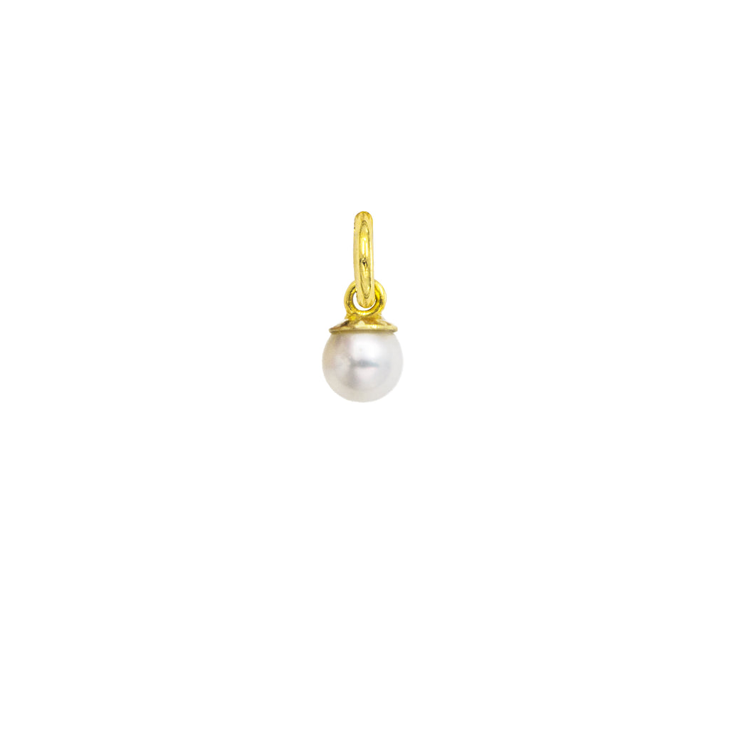 Gold Little Angel Charm in yellow gold | Facco Gioielli