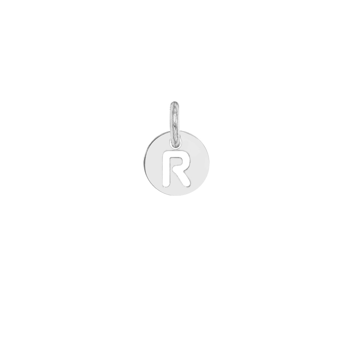 Charm Lettera in Oro – Modello 3 R Oro Bianco