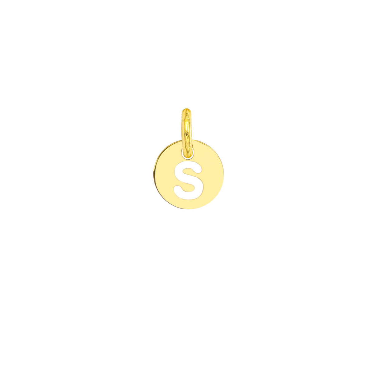 Charm Lettera in Oro – Modello 3 S Oro Giallo