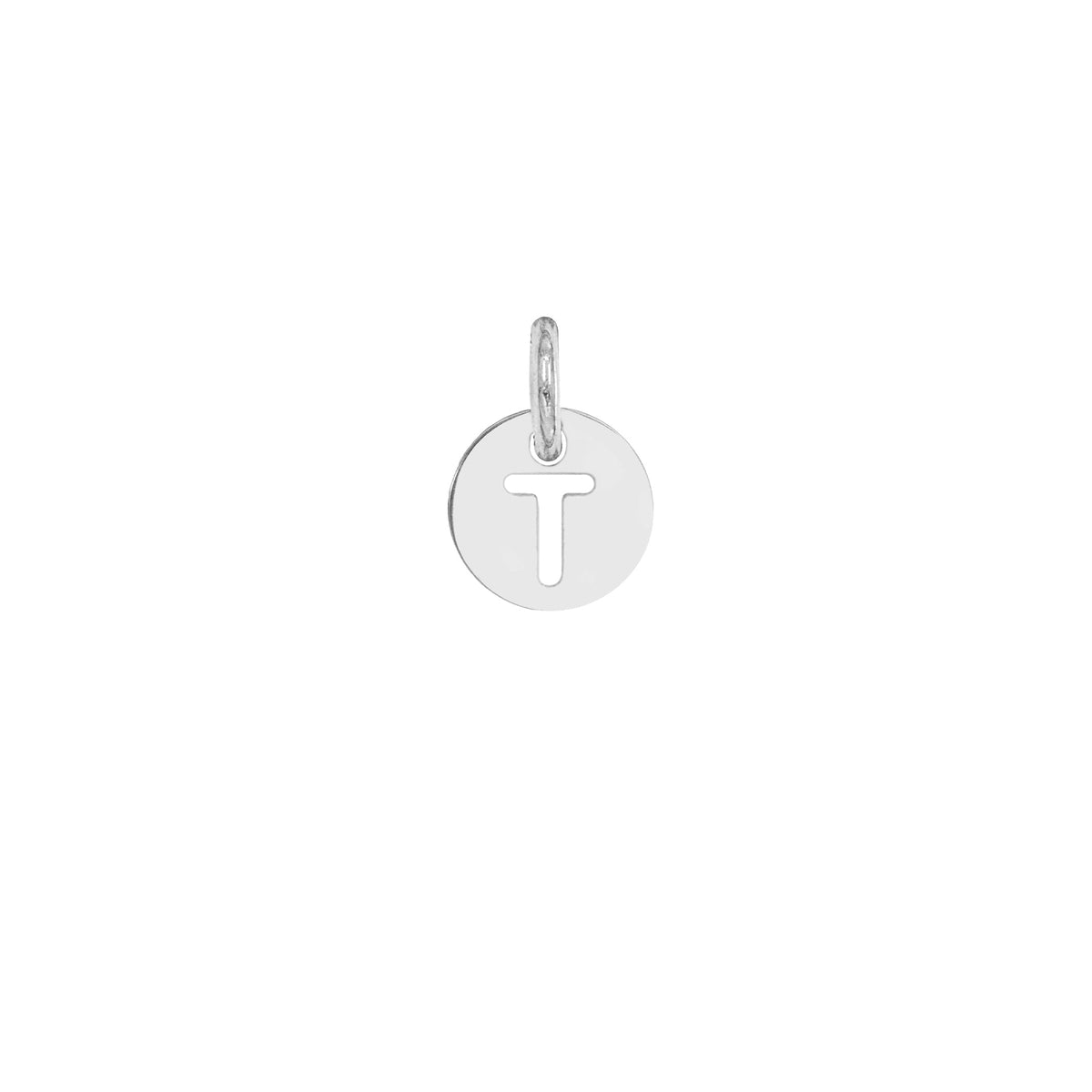 Charm Lettera in Oro – Modello 3 T Oro Bianco