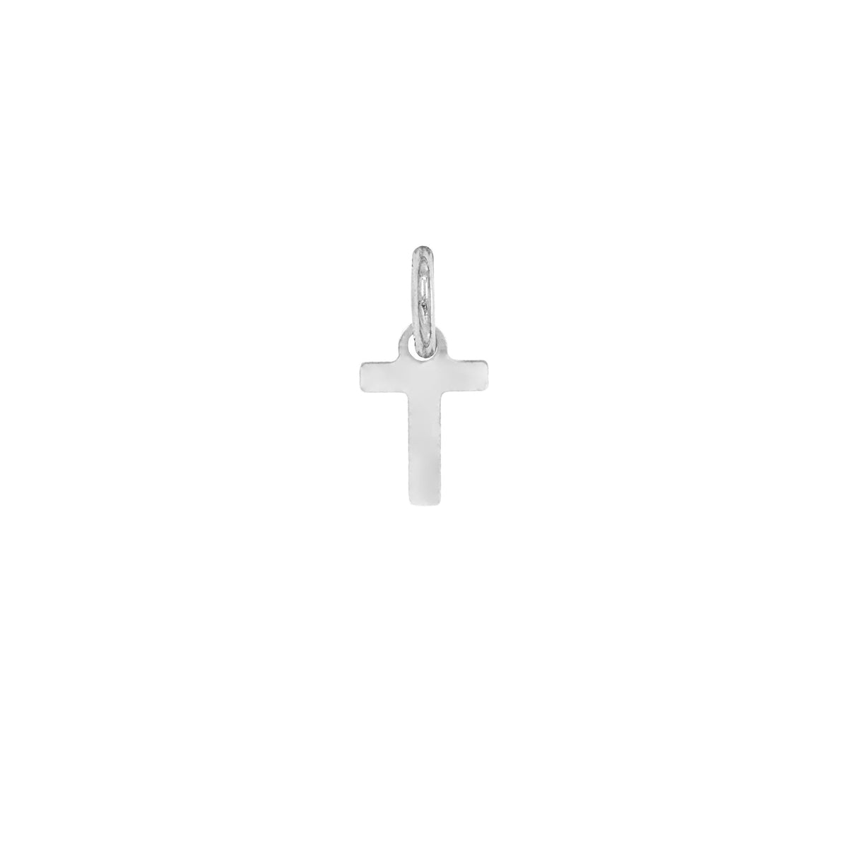 Charm Lettera in Oro – Modello 1 T Oro Bianco