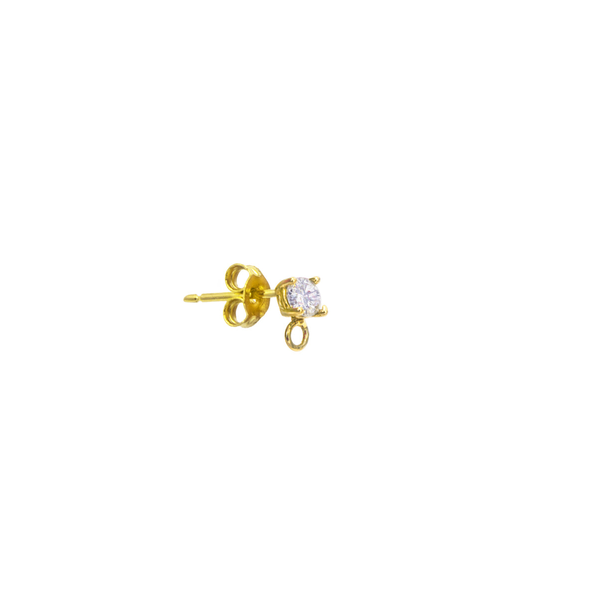Birthday Earring · Yellow Zircon