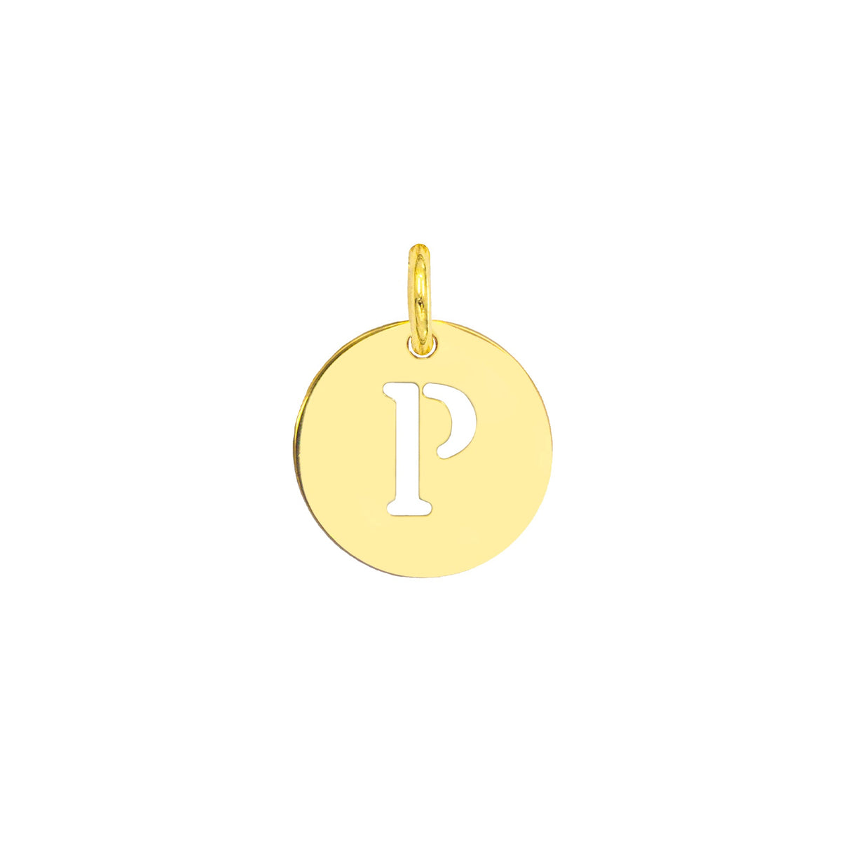 Charm Lettera in Oro – Modello 4 P Oro Giallo