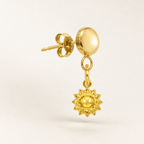 Orecchino Sole in Oro Giallo | Facco Gioielli