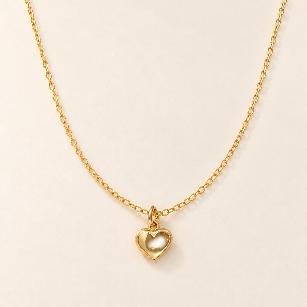 Heart Gold Necklace