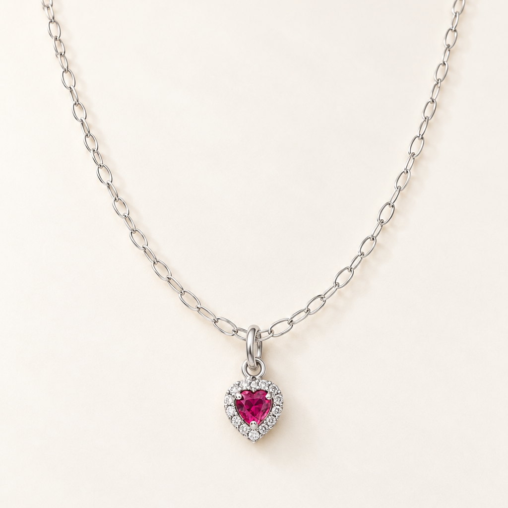 Collana Rubino in Oro