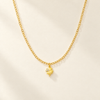 Collana Fancy con Quadrifoglio in Oro Giallo | Facco Gioielli
