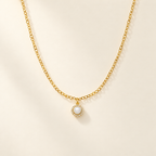 Collana Fancy con Perla in Oro Giallo | Facco Gioielli
