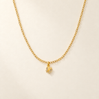 Collana Fancy con Farfalla in Oro Giallo | Facco Gioielli