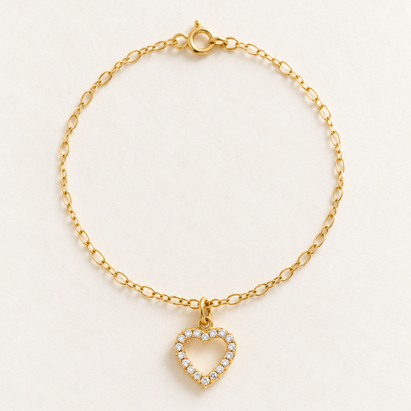 Bracciale Cuore in Oro