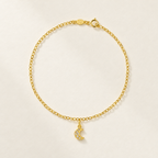 Bracciale Fancy con Luna in Oro Giallo | Facco Gioielli