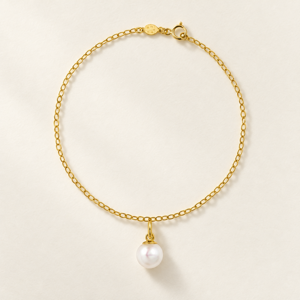 Bracciale Fancy con Perla in Oro Giallo | Facco Gioielli