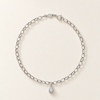 Bracciale Velovale con Luce in Oro Bianco | Facco Gioielli