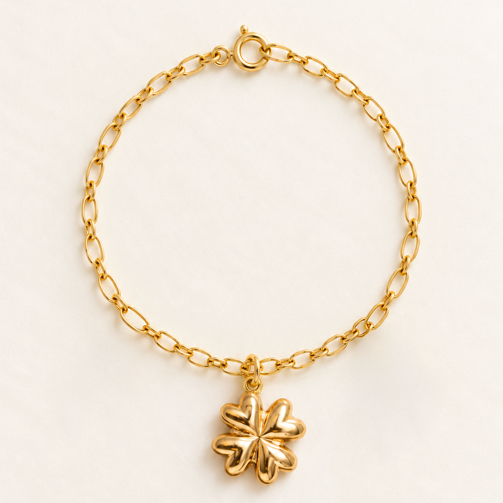 Bracciale Quadrifoglio in Oro - Oro Giallo 18 kt | Facco Gioielli