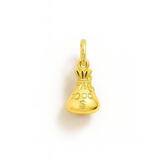 Charm Soldi in Oro Giallo