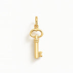 Charm Llave en Oro Amarillo