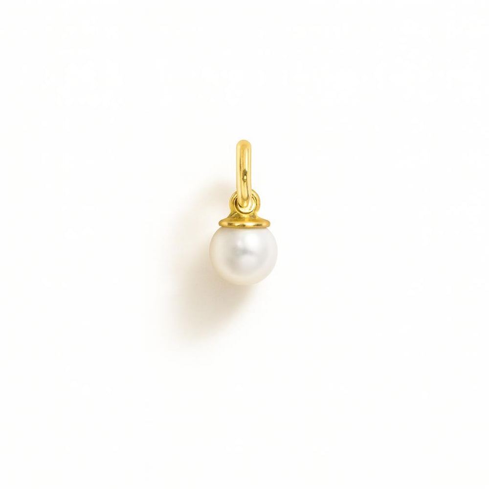 Charm Perla in Oro Giallo