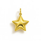 Charm Estrella en Oro Amarillo