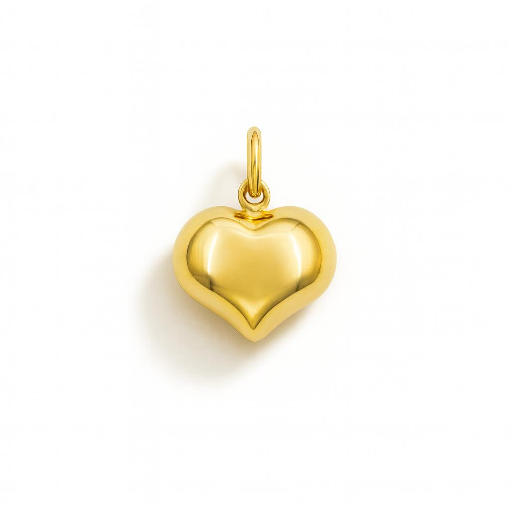 Charm Corazón en Oro Amarillo