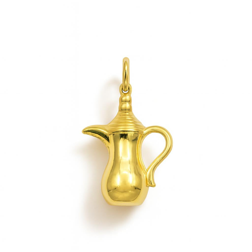 Charm Teiera in Oro Giallo