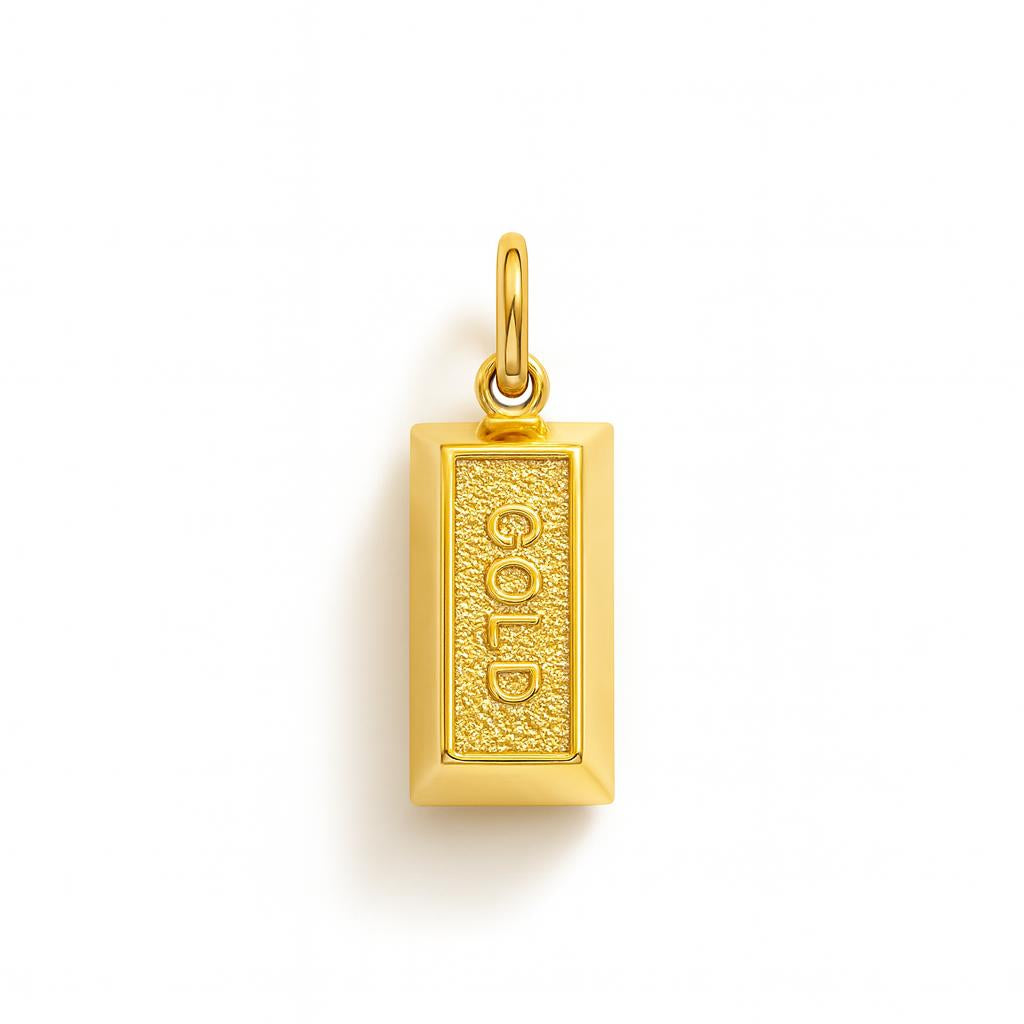 Charm Lingotto in Oro Giallo