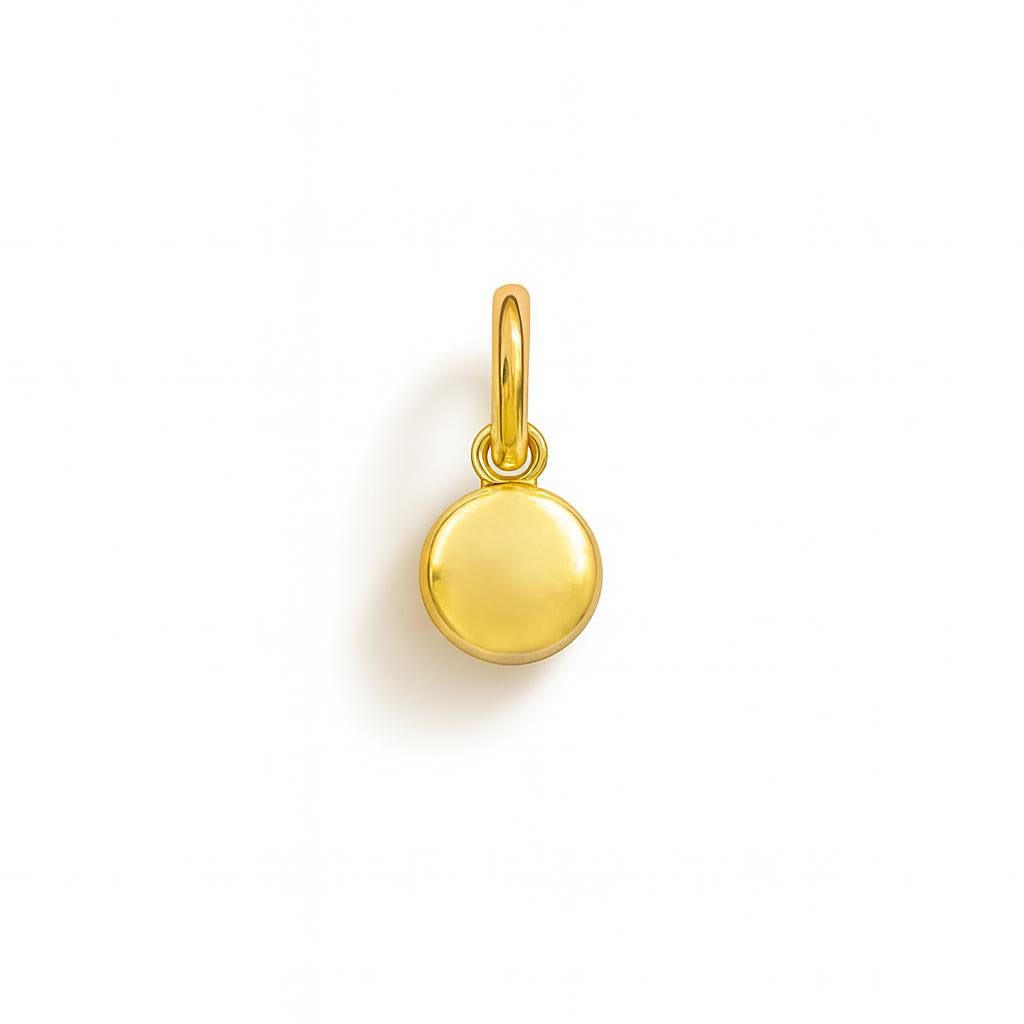 Charm Cerchio in Oro Giallo