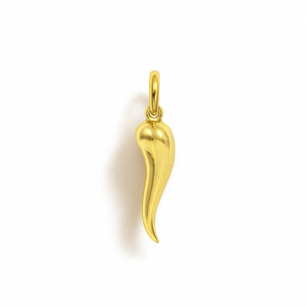 Yellow Gold Horn Charm
