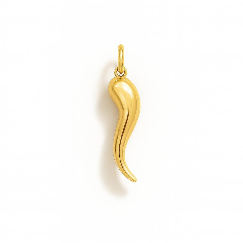 Yellow Gold Horn Charm