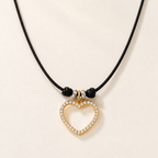 Heart Cord Necklace