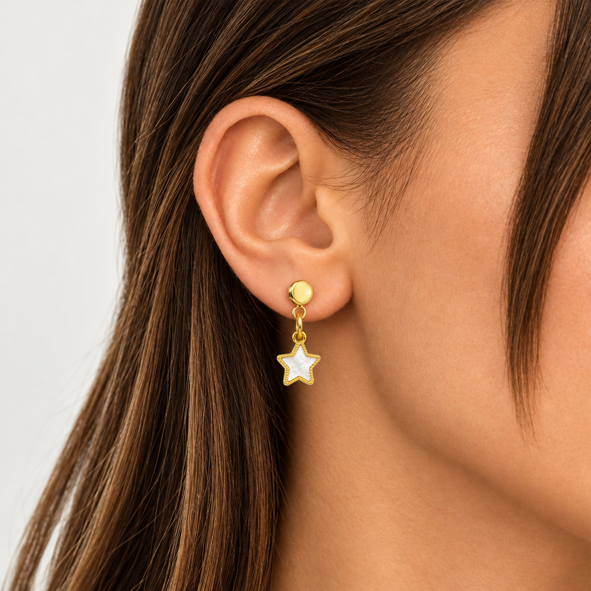 Orecchino Stella in Oro