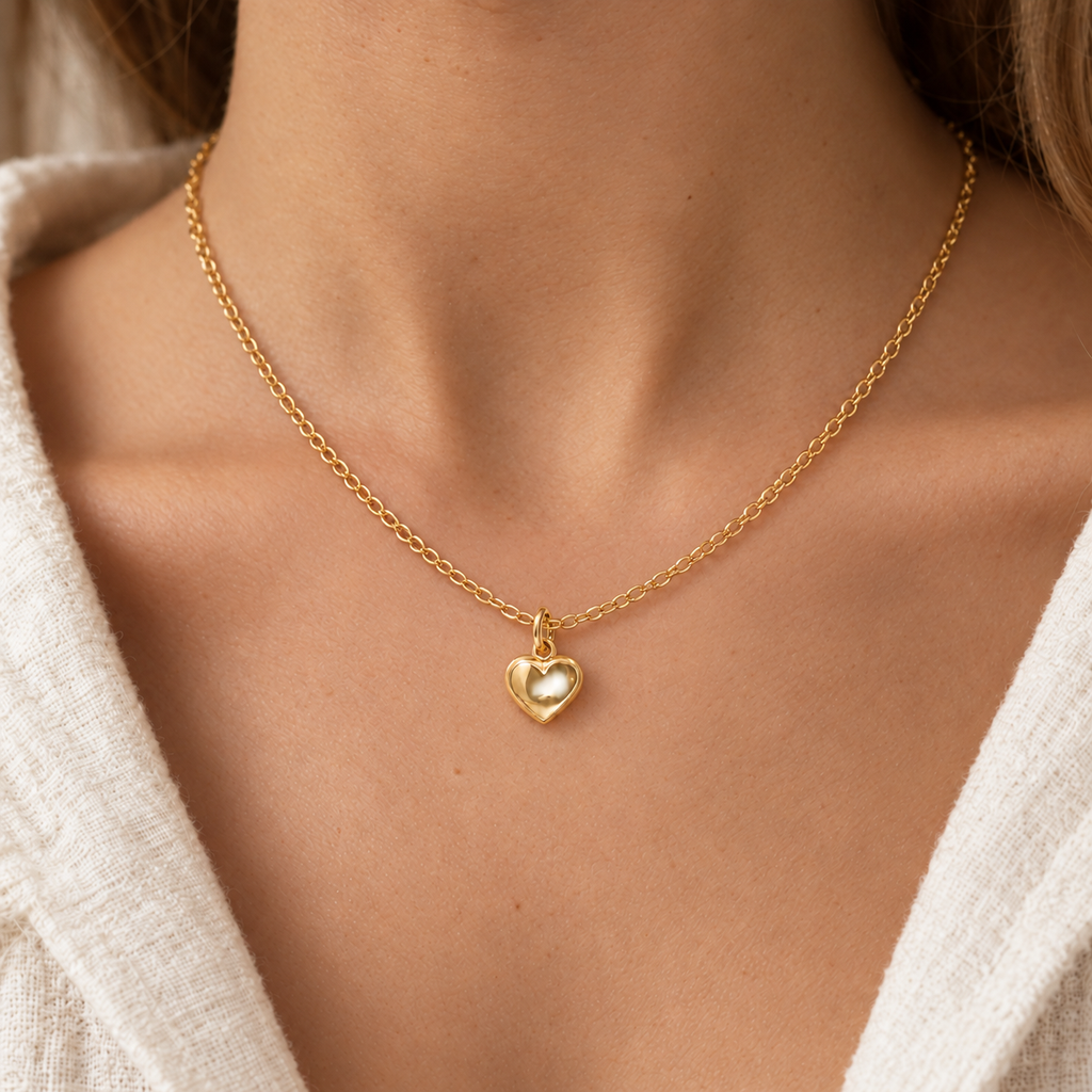 Heart Gold Necklace