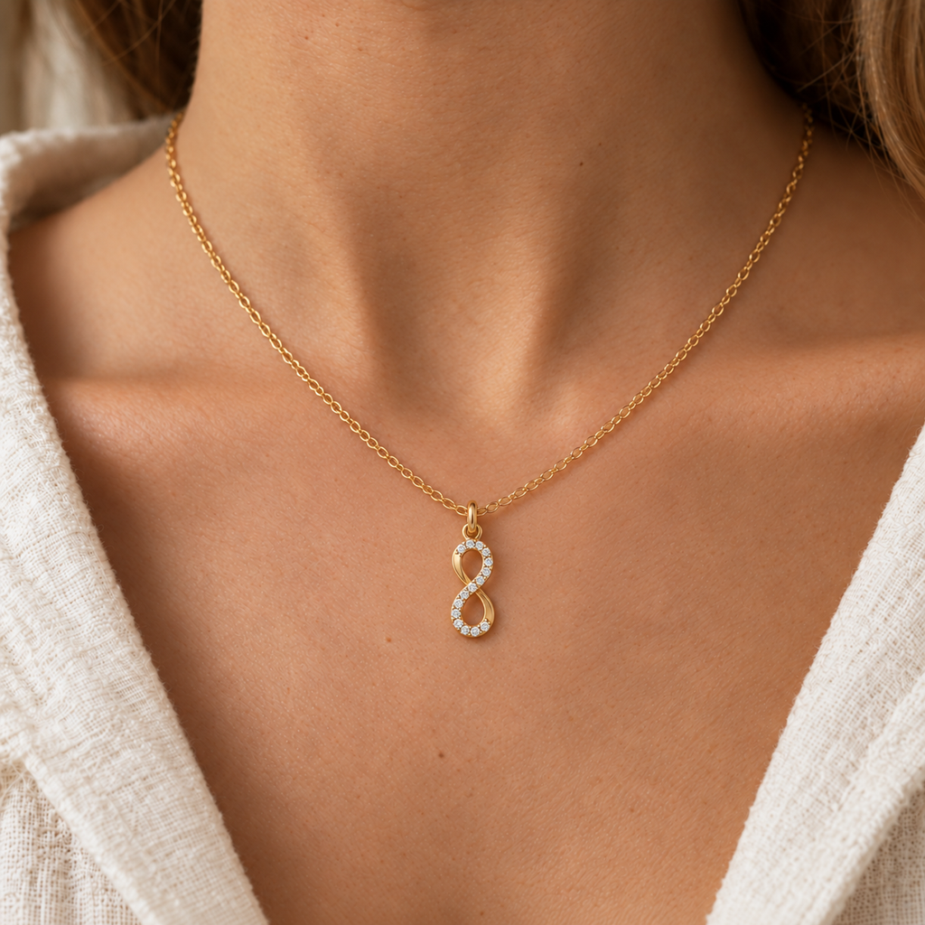 Collana Infinito in Oro