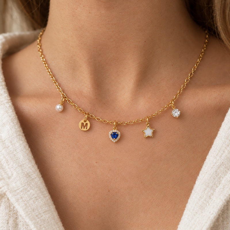 Collana della celebrazione - indossato