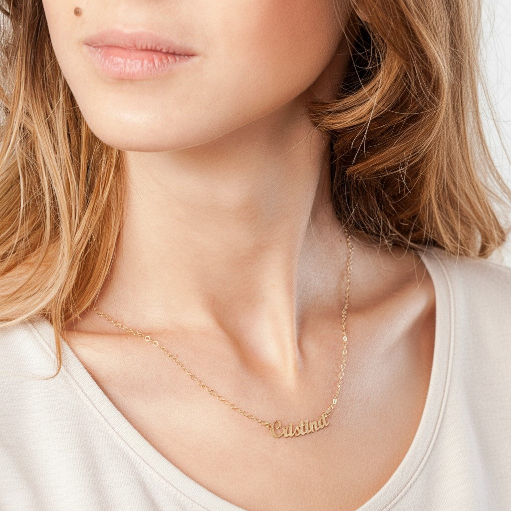 Collana Nome in Oro