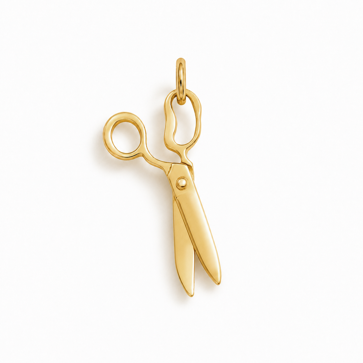 Charm Tijeras en Oro Amarillo
