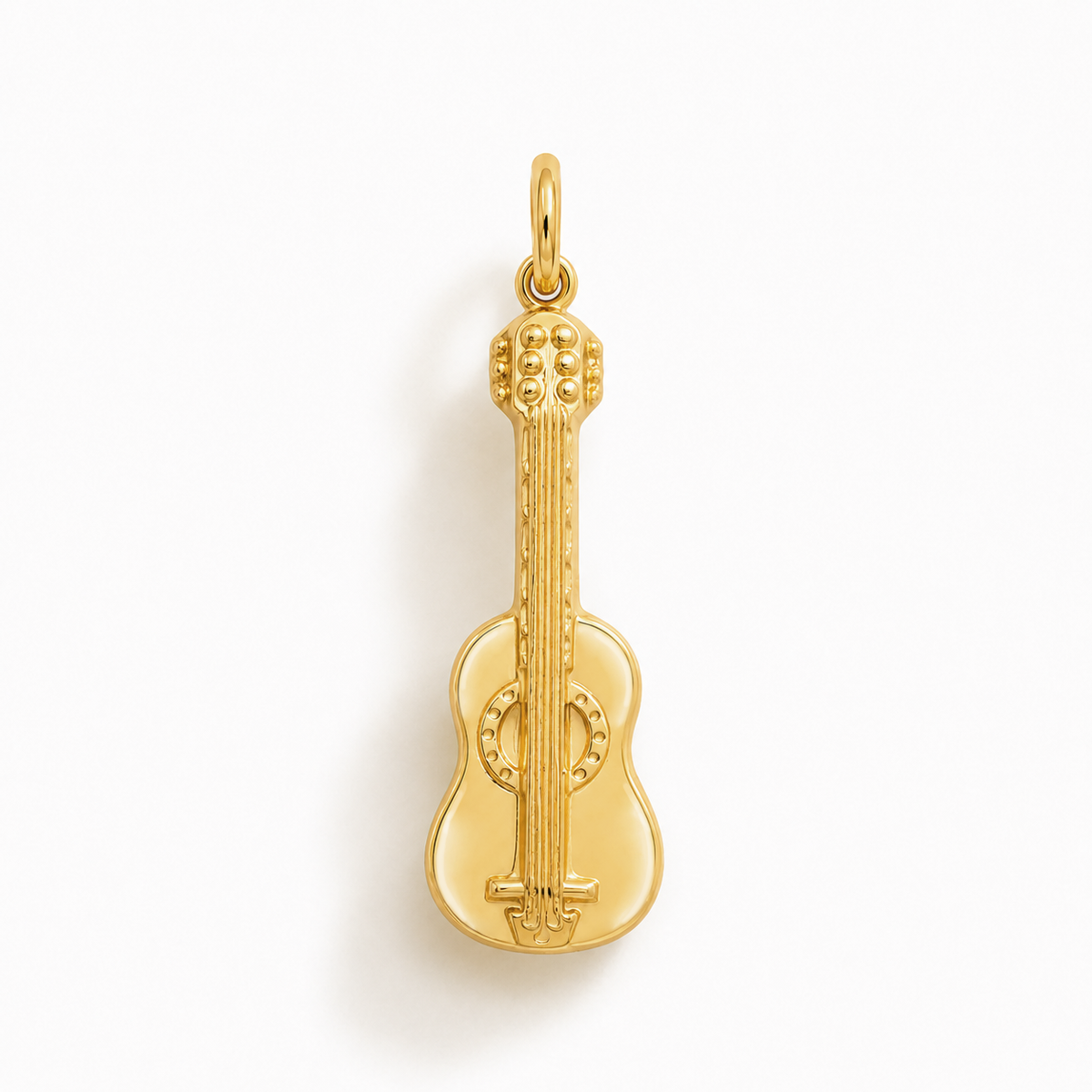 Charm Guitarra en Oro Amarillo