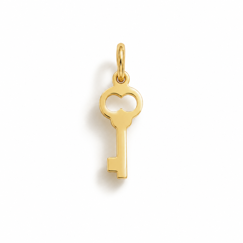 Charm Chiave in Oro Giallo