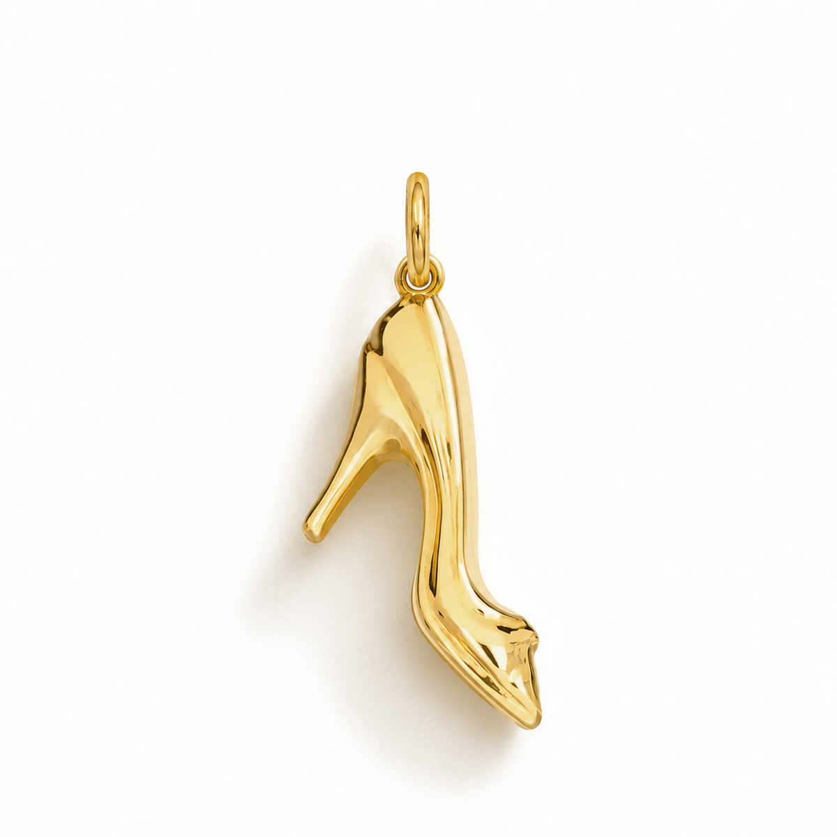 Yellow Gold High Heel Charm