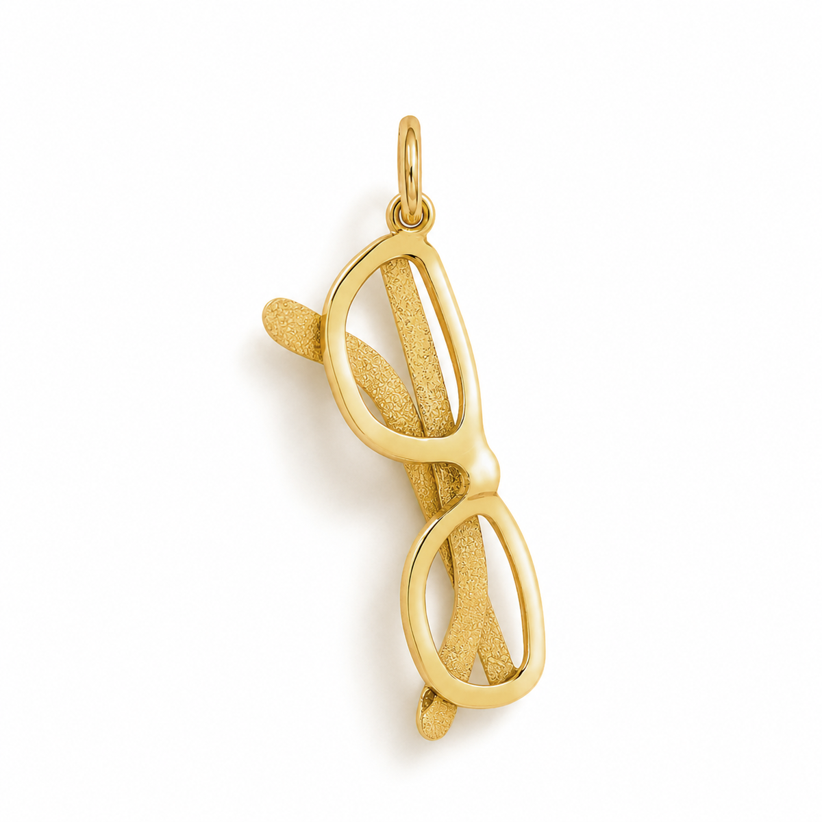 Charm de Gafas en Oro Amarillo