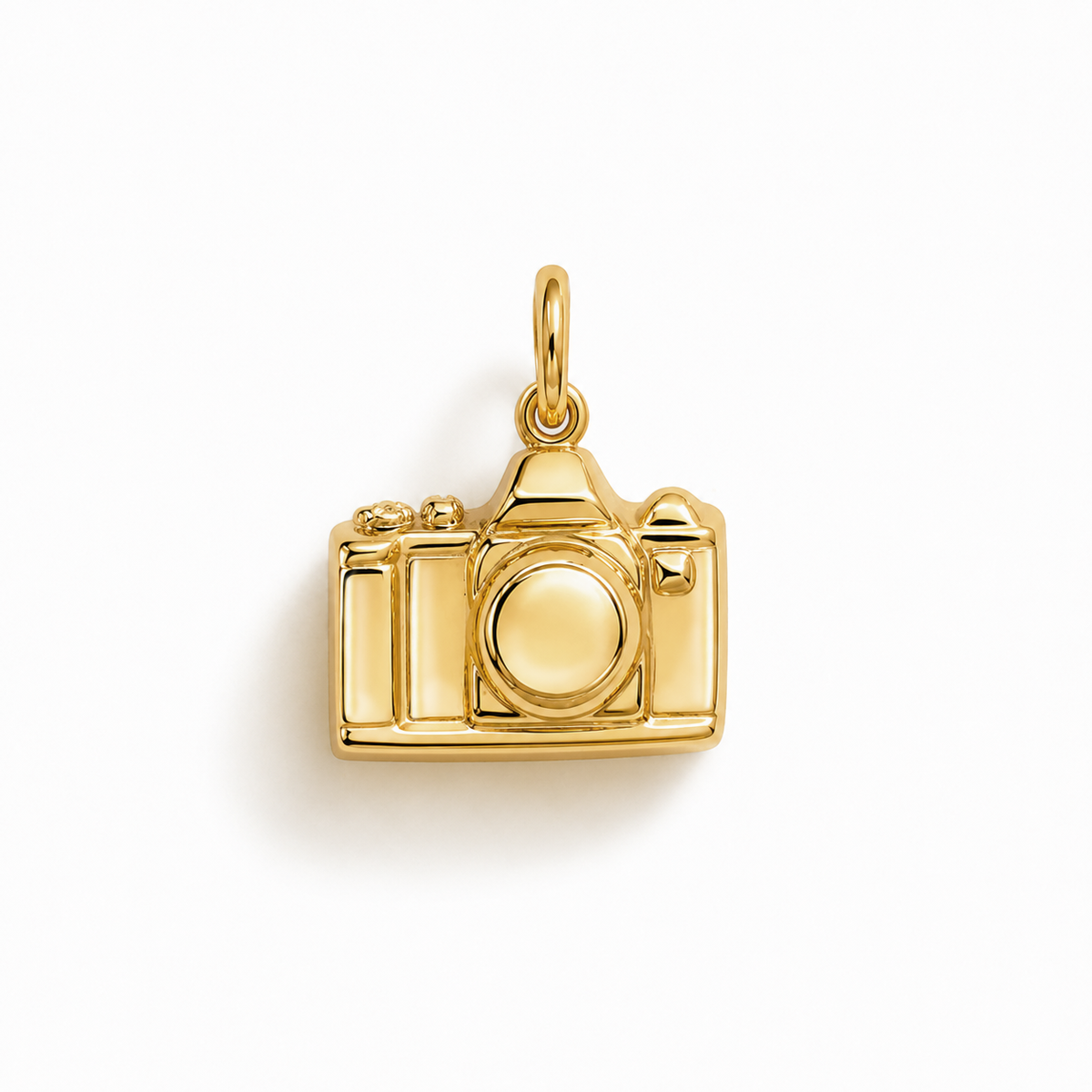 Charm Macchina Fotografica in Oro Giallo
